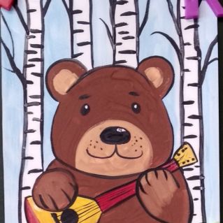 "Медведь с балалайкой"