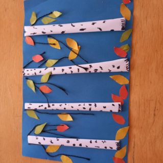 Осенние берёзки