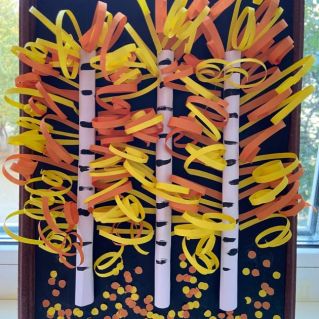 Золотые лучики осени