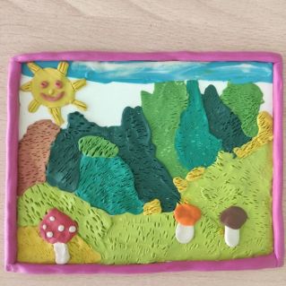 "Осенняя полянка"