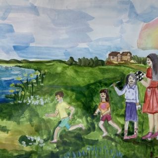 Лето в деревне