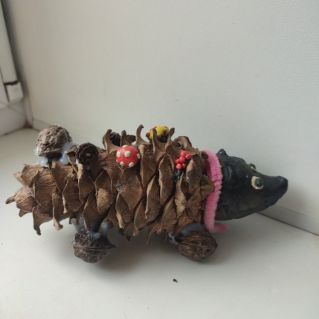 Весёлый ёжик