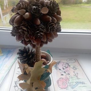 Осенний топиарий