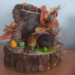 Осенний пенёк