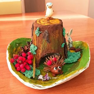 "На лесной полянке"