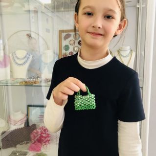 Сумочка из бусин