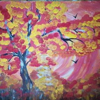 Листья падают