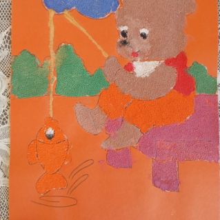 Медведь на рыбалке