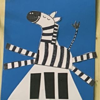 Полосатая лошадка вам подскажет на пути, где дорогу перейти