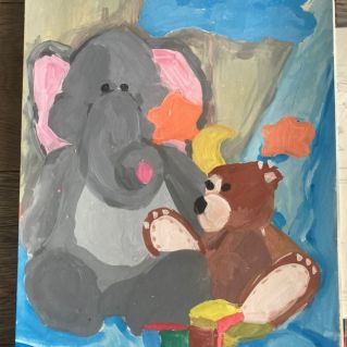 Натюрморт с игрушками