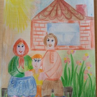 Дорогие бабушка и дедушка