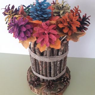 "Букет из шишек"