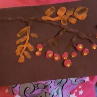 "Веточка рябины"