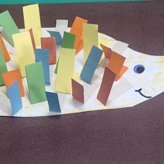 Аппликация "Ёжик"