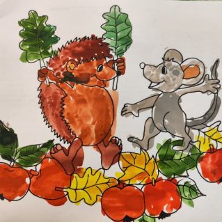 Еж и мышонок