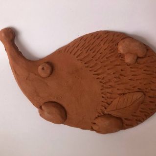 "Еж с дарами леса"