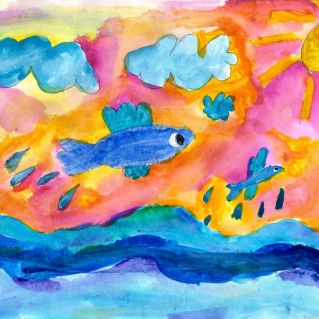 Рыбки плескаются