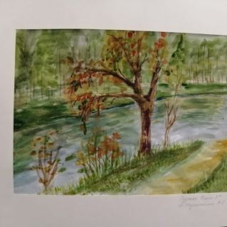 "Вид на озеро"