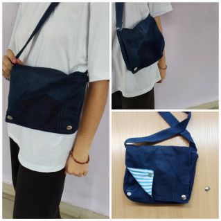 "Новая жизнь старым вещам. Джинсовая сумка на подкладе"