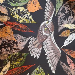 "Фантазия из осенних листьев"