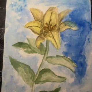 «Лилия в саду у бабушки»