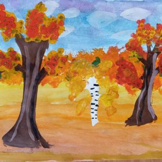 "Красавица осень."