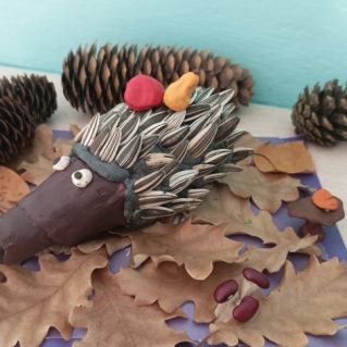 "Ёжик на поляне"