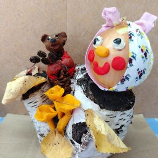 Приключения Колобка в осеннем лесу