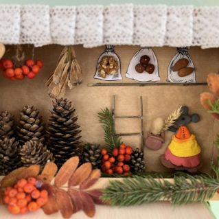 Мышка в домике