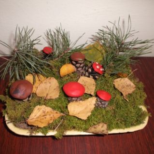 " Осенняя полянка"