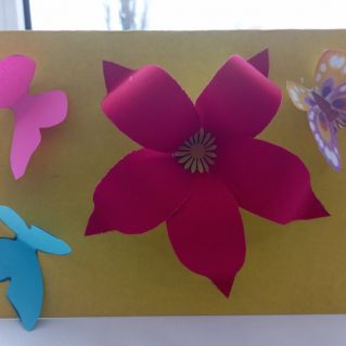 Аппликация "Лилия"