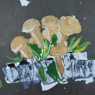 Веселые ребята — осенние опята