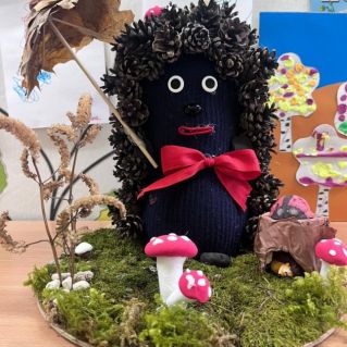 На лесной полянке