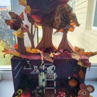 Осенние запасы для мышки.