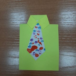 Открытка для папы