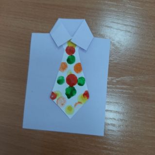 Открытка для папы