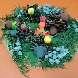 Дружные ёжики