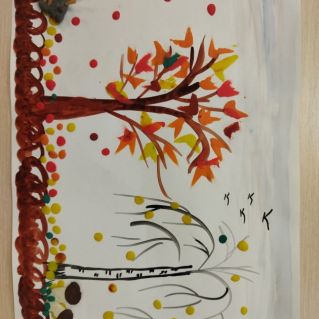 Осеннее путешествие ёжика