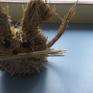 "Мышка из соломы"