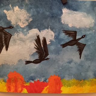 "Впереди тёплые края..."