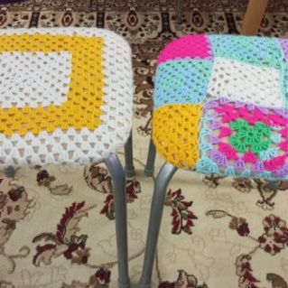 сидушка-чехол на табуретку