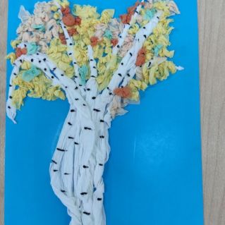 "Осенняя березка"