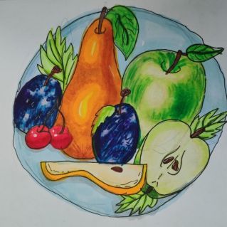 Фруктовая тарелка