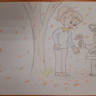 Открытка маме