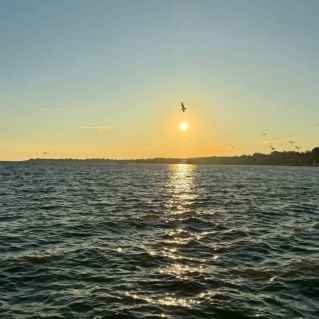 Закат в Новоазовске