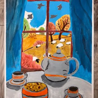 Осеннее утро