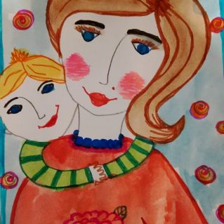 "Моя любимая мамочка"