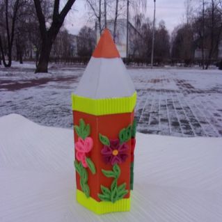 Объемный карандаш  «Солнечный карандаш»