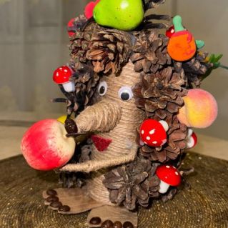 "Ёжик-трудяга"