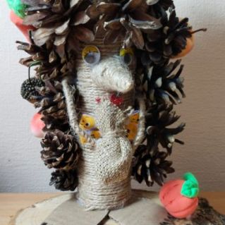 "Ёжик с урожаем"